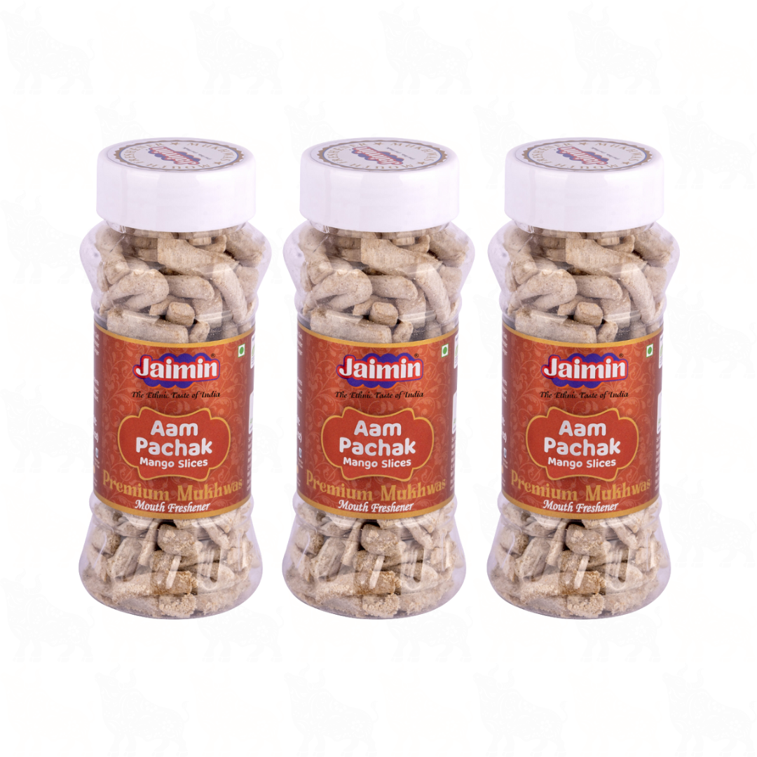 Jaimin Aam Pachak (Mango Slices) Mouth Freshener | 150g | 3 Pack
