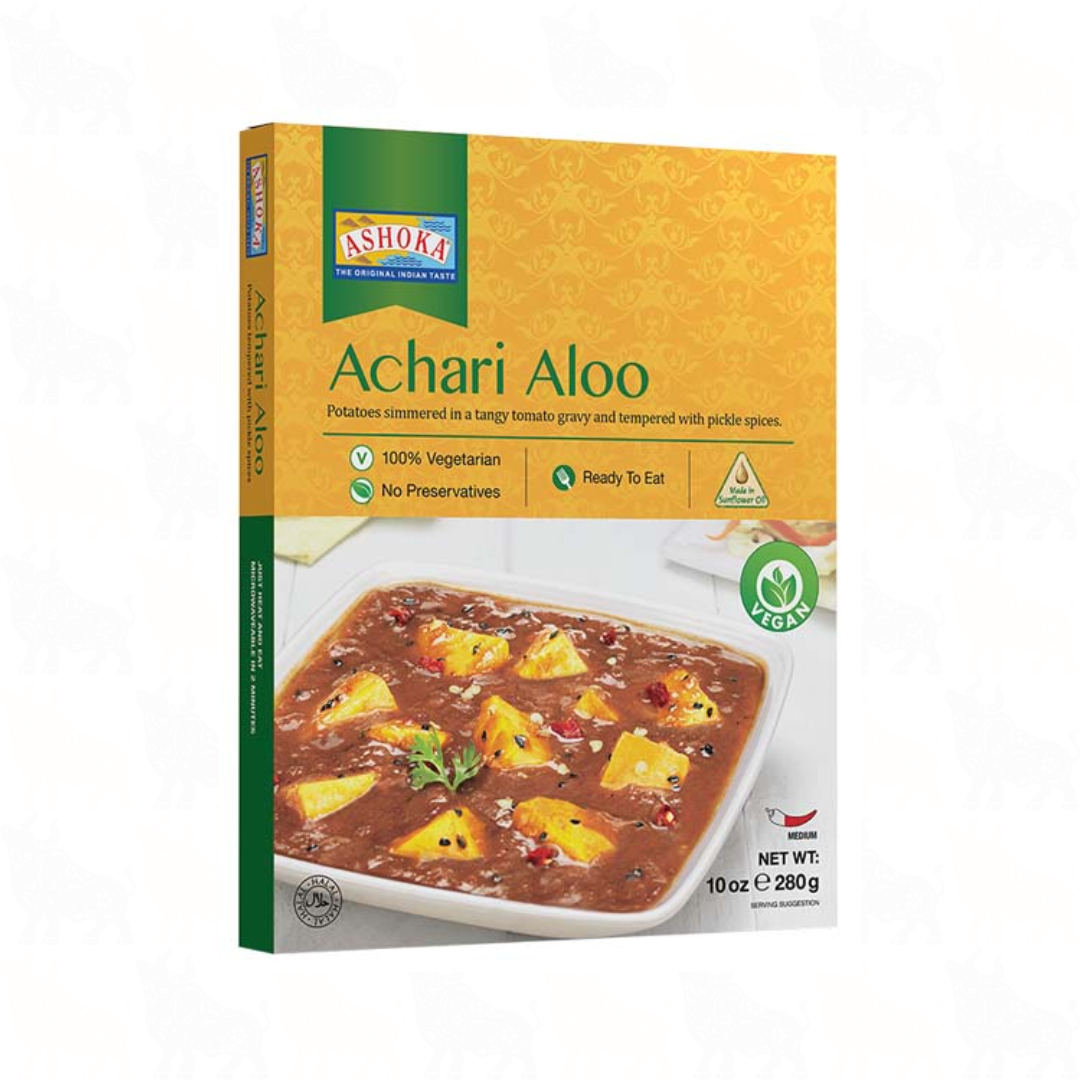 Ashoka Achari Aloo | 10oz / 280g | Ready to Eat Meal