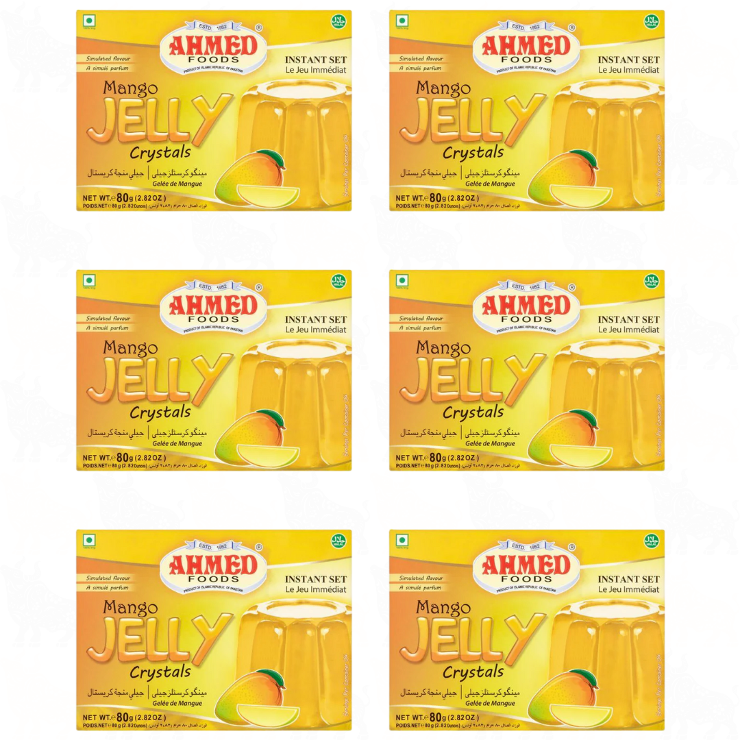Ahmed Foods Mango Jelly Crystals | 70g | 6 Pack