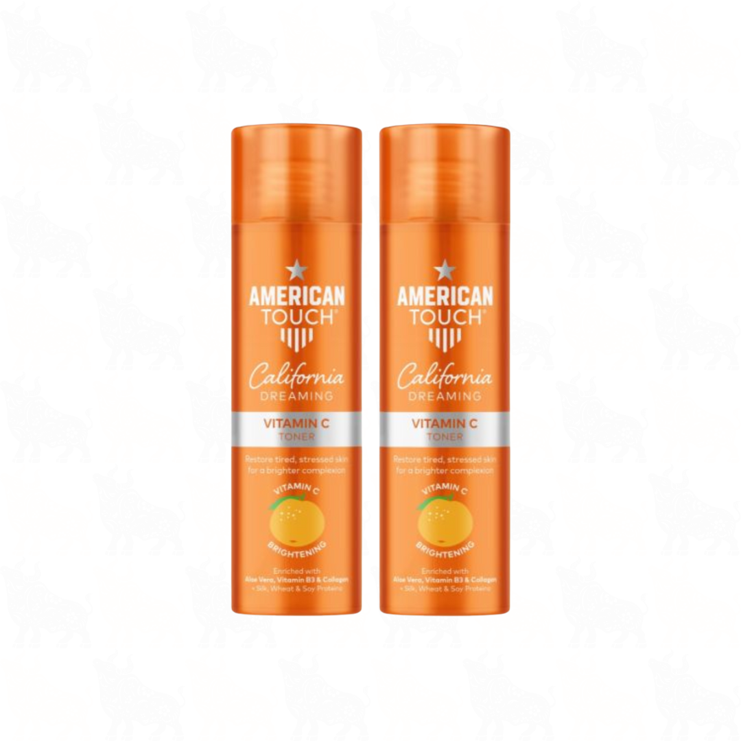 American Touch California Dreaming Vitamin C Toner | 200ml | 2 Pack