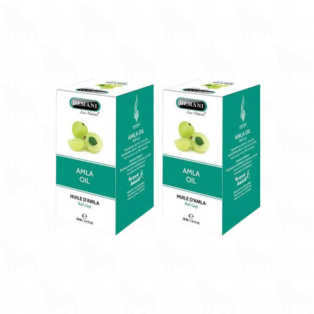 Hemani Amla Oil | 30ml | (Huile D'Amla) | 2 Pack
