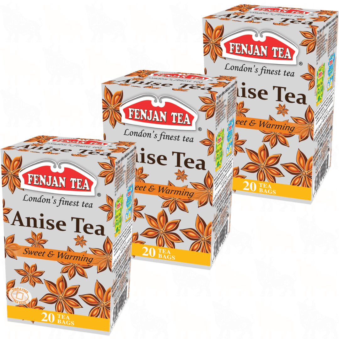 Fenjan Tea Anise Tea | 20 Tea Bags | 3 Pack