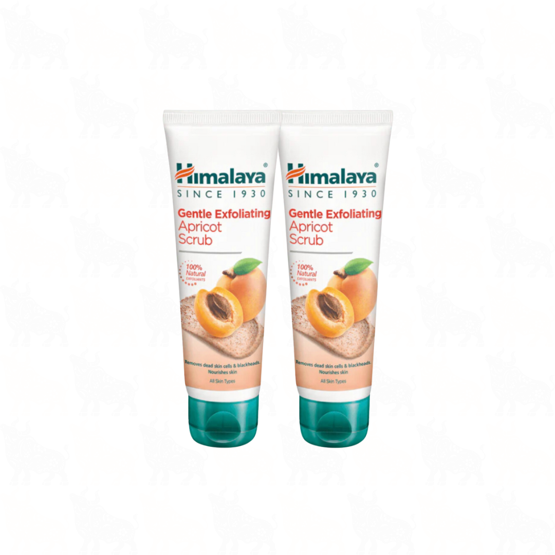 Himalaya Gentle Exfoliating Apricot Scrub | 75ml | 2 Pack