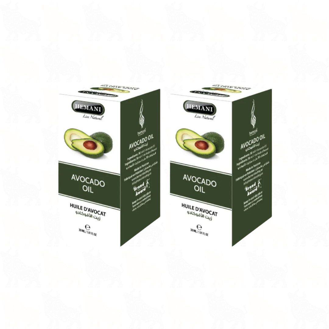 Hemani Avocado Oil | 30ml | (Huile D'Avocat) | 2 Pack
