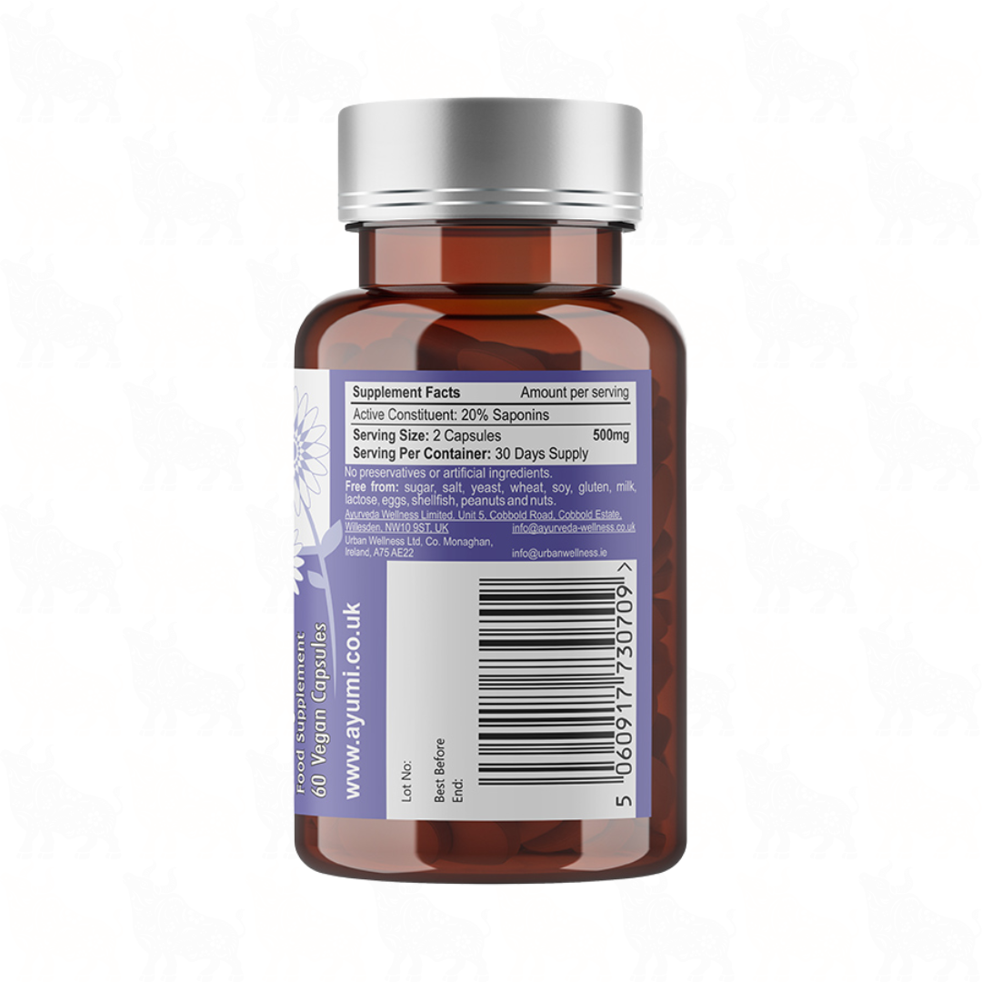 Ayumi Revitalizing Safed Moosli | 250mg | 60 Vegan Capsules