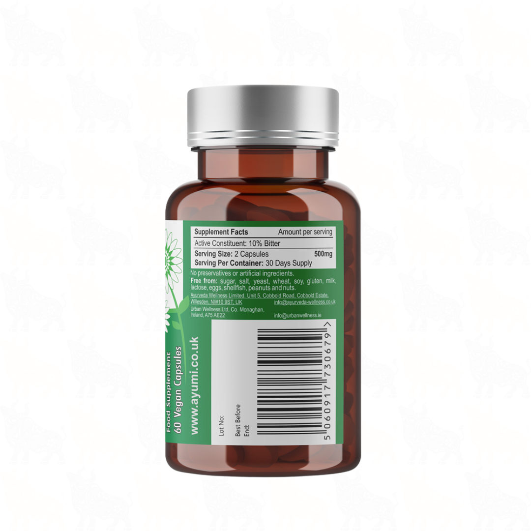 Ayumi Wild Harvested Neem | 250mg | 60 Vegan Capsules