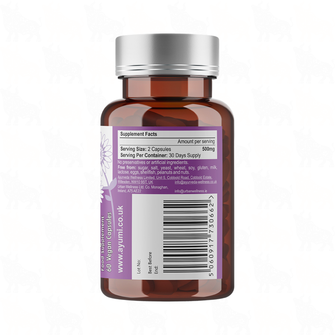 Ayumi Maha Sudarshan | 250mg | 60 Vegan Capsules