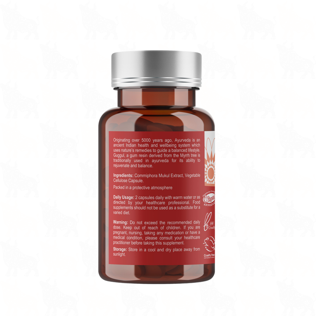 Ayumi Indian Myrrh Guggul | 250mg | 60 Vegan Capsules