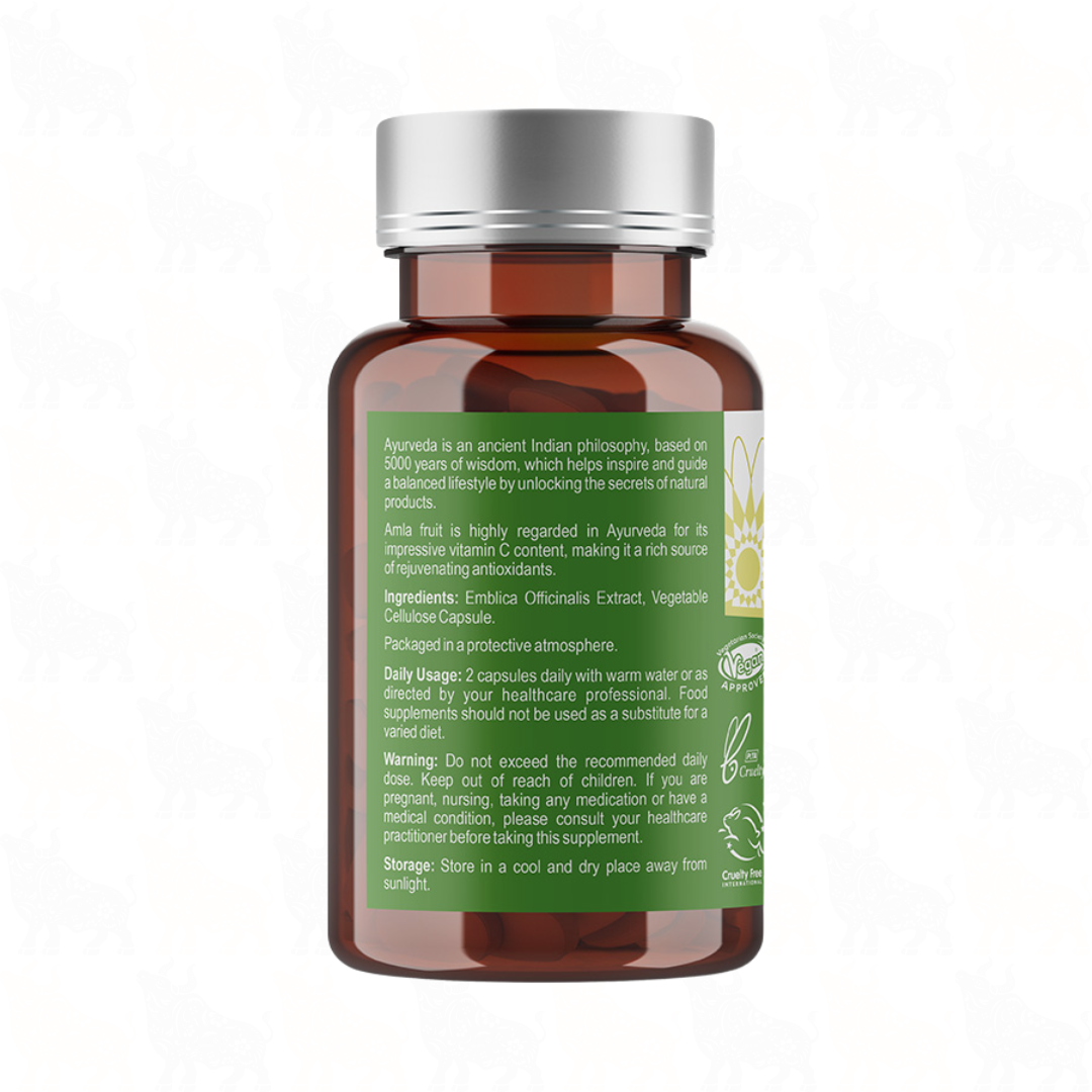 Ayumi Pure Extract Amla | 260mg | 60 Vegan Capsules