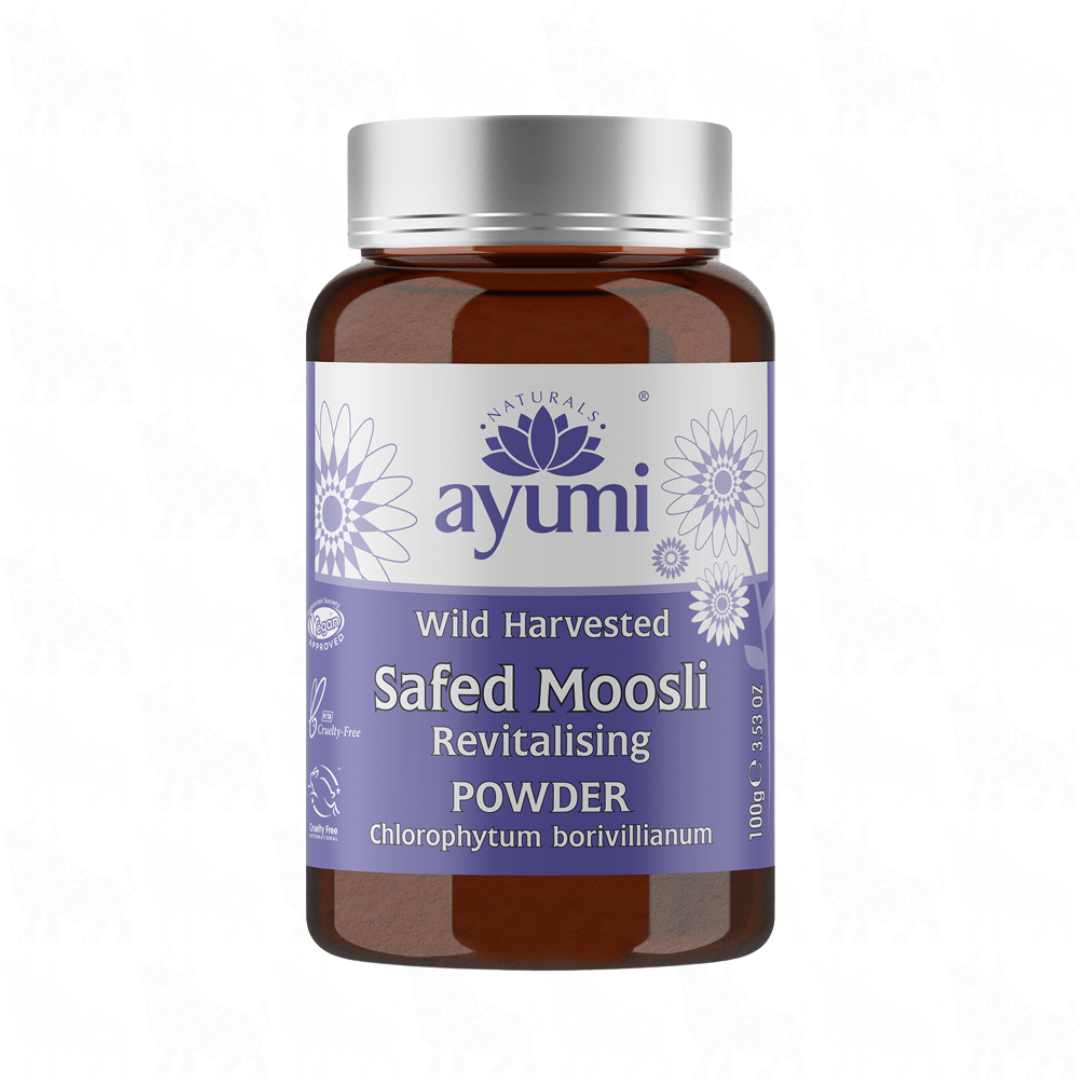 Ayumi Wild Harvested Safed Moosli Powder | 100g