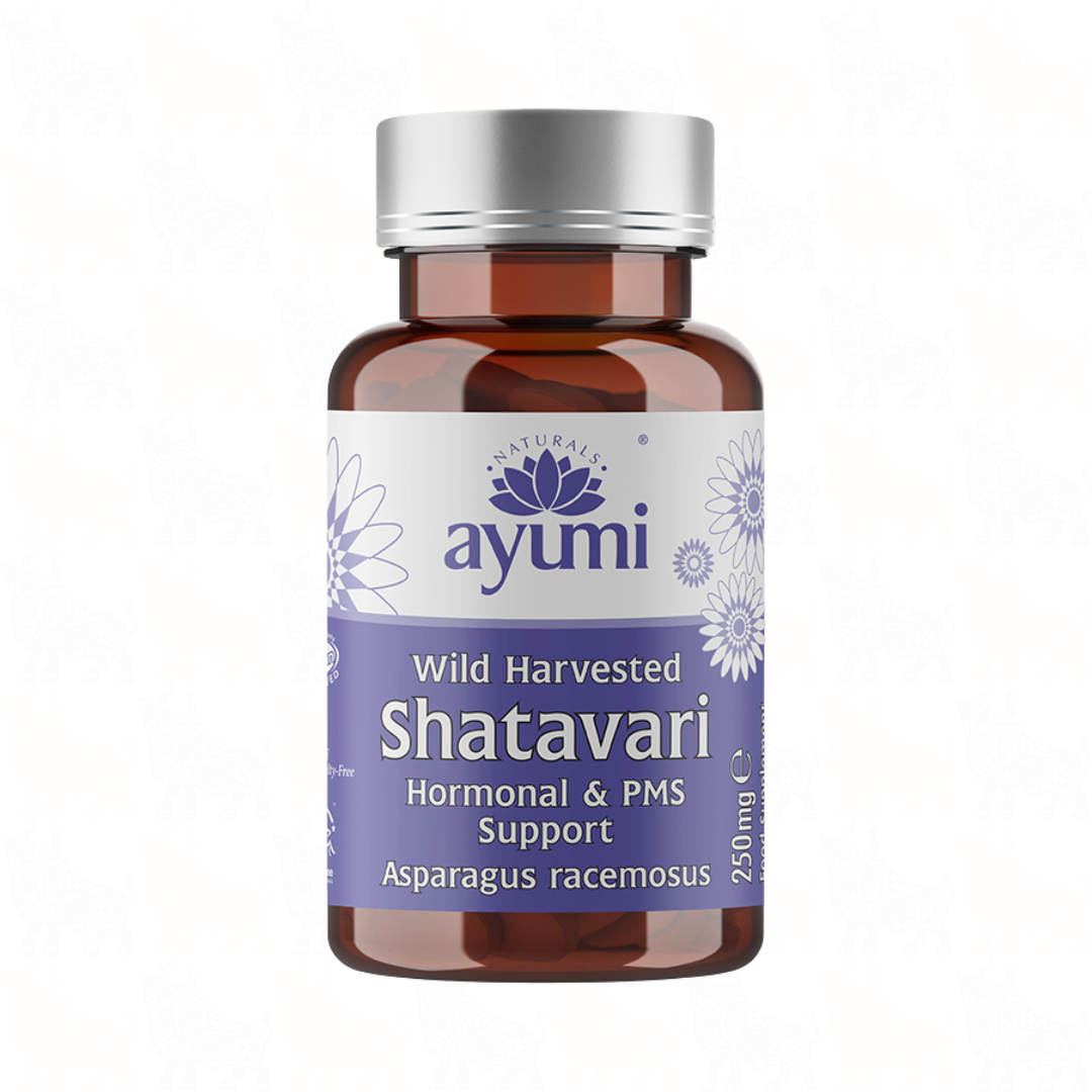 Ayumi Wild Harvested Shatavari | 250mg | 60 Vegan Capsules