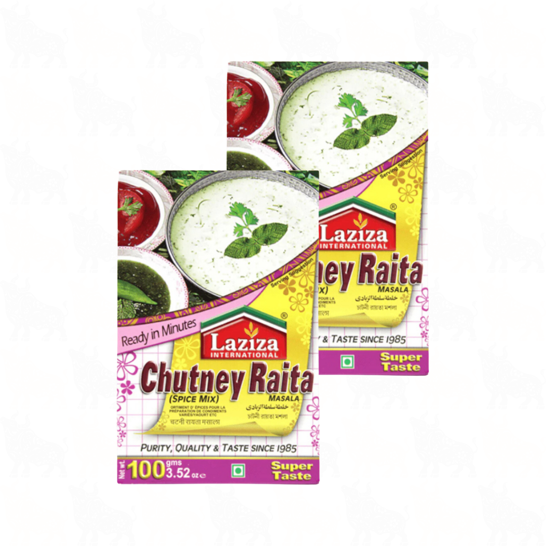 Laziza Chutney Raita Masala | 100g | 2 Pack