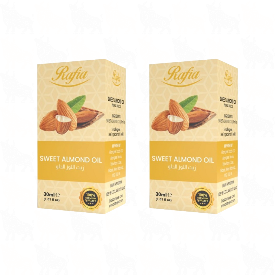 Rafia Sweet Almond Oil | 30ml | 2 Pack