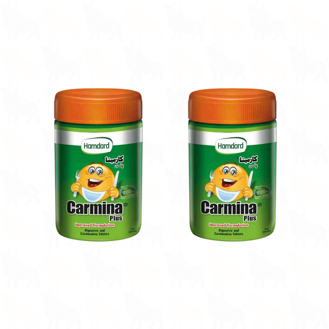 Hamdard Carmina Plus | 120 Tablets | 2 Pack