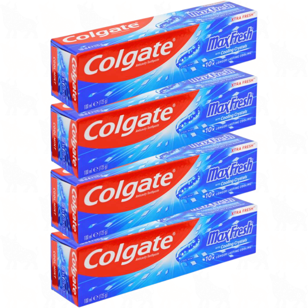 Colgate MaxFresh Cool Mint Toothpaste | 100ml | 4 Pack