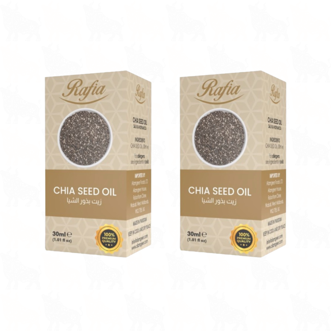 Rafia Chia Seed Oil | 30ml | 2 Pack