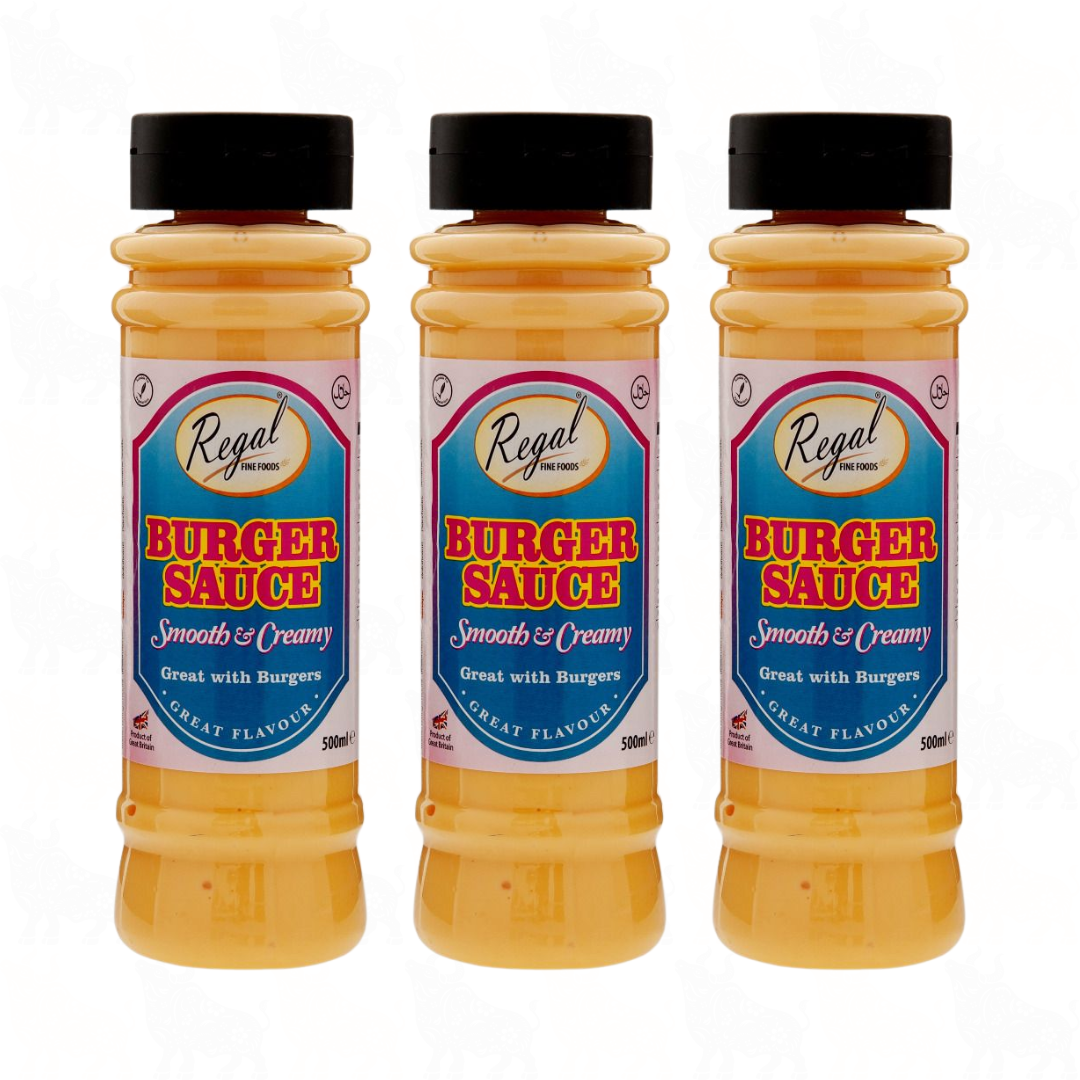 Regal Burger Sauce (Smooth & Creamy) | 500ml | 3 Pack