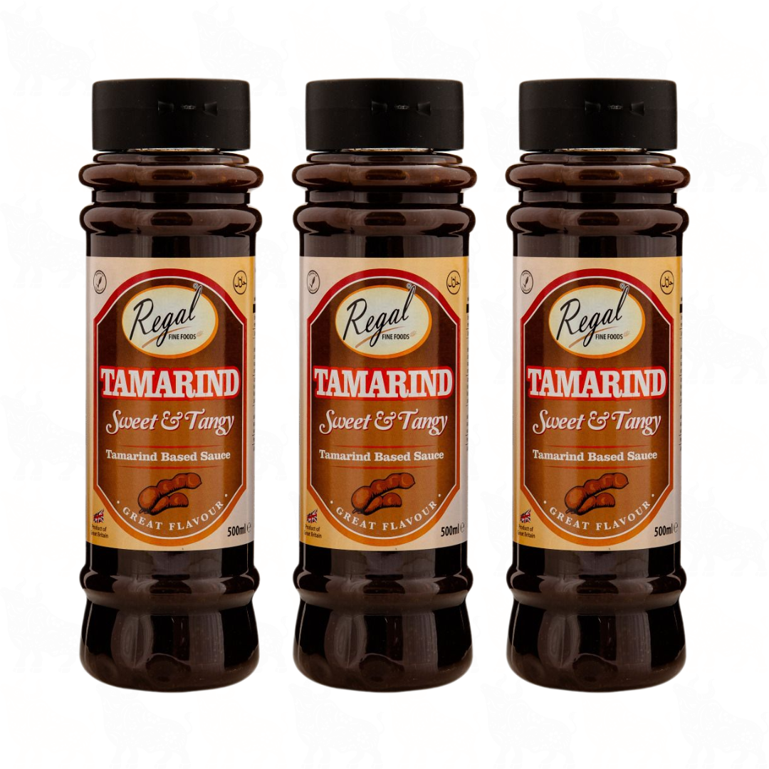 Regal Tamarind Sauce (Sweet & Tangy) | 500ml | 3 Pack