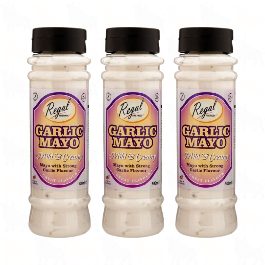 Regal Garlic Mayo (Mild & Creamy) | 500ml | 3 Pack