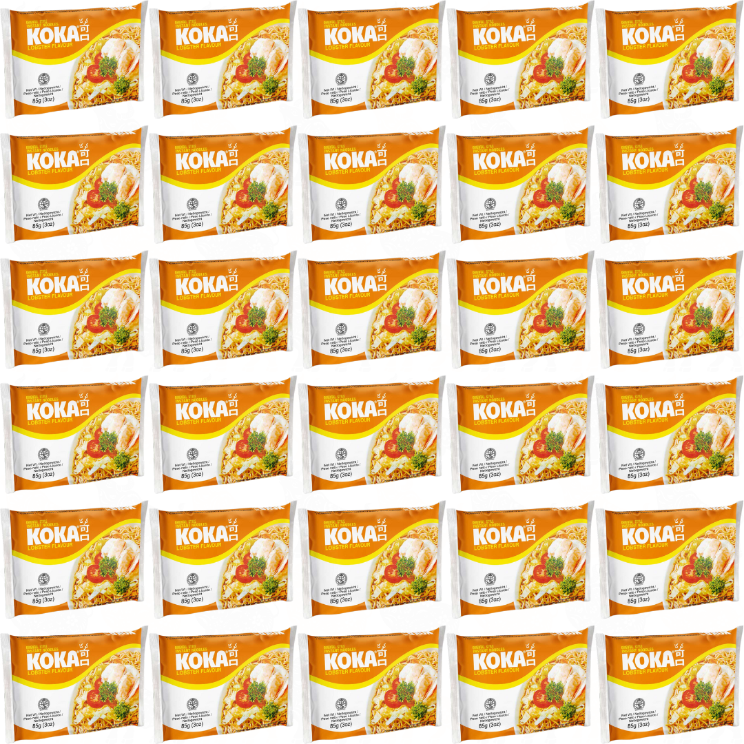 Koka Lobster Flavour Noodles | 85g | 30 Pack