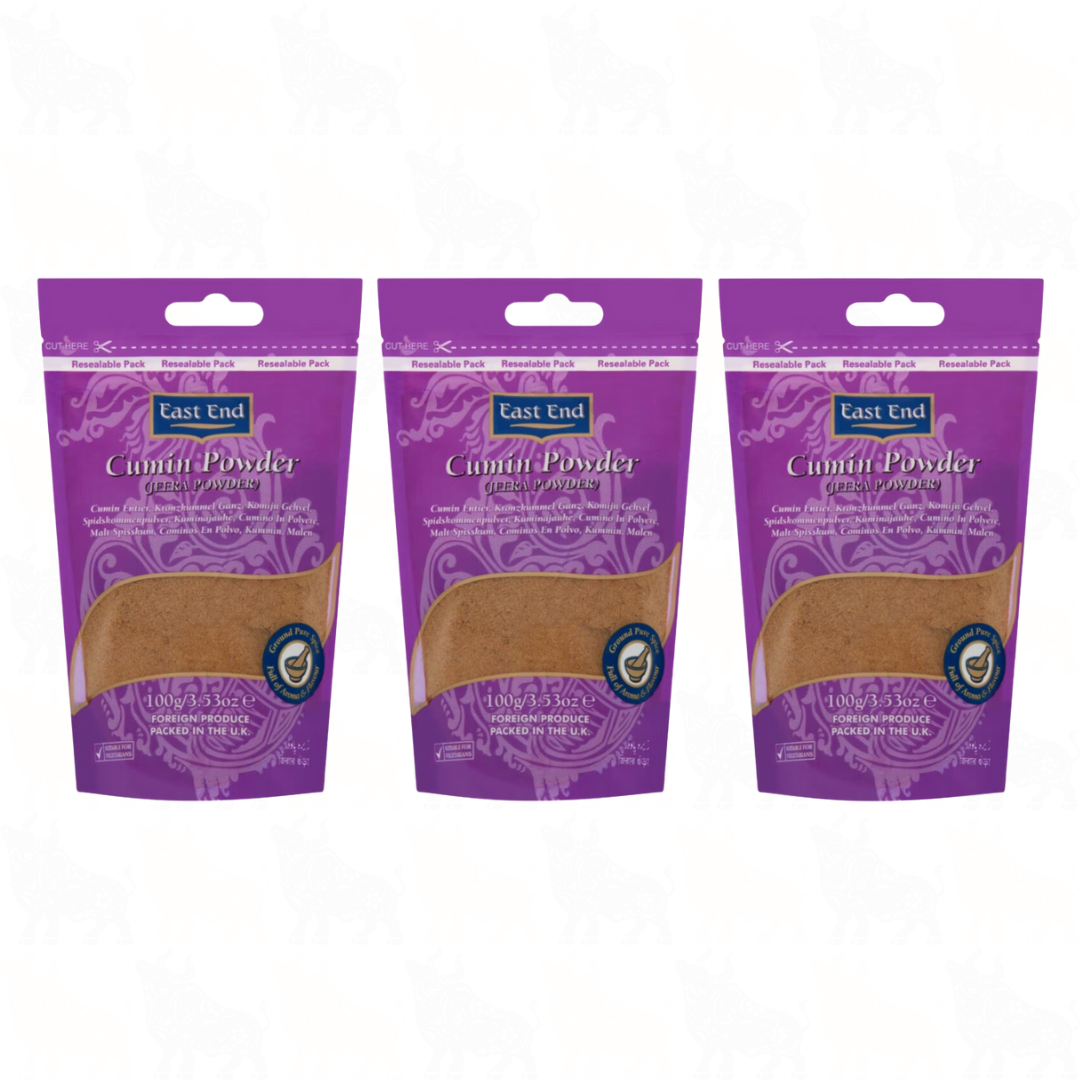 East End Ground Cumin Powder | 100g | 3 Pack