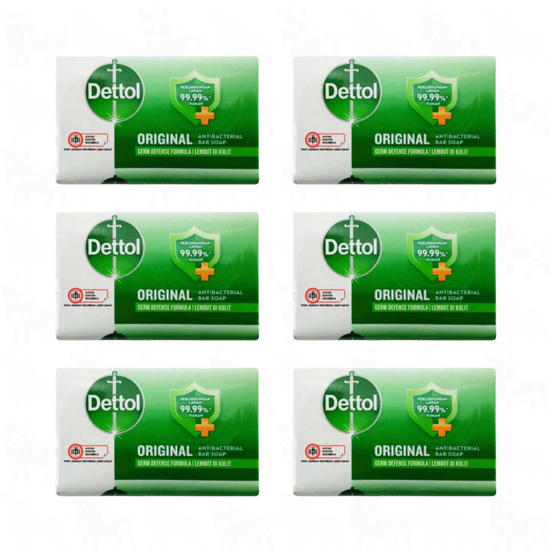Dettol Original Soap | 100g | 6 Pack
