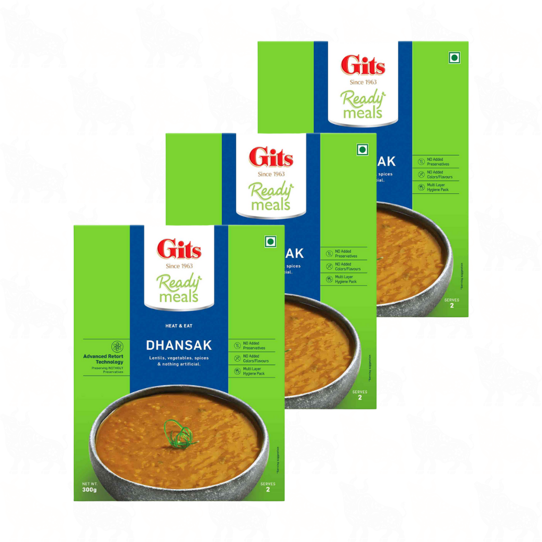 Gits Dhansak | 300g | Ready Meal | 3 Pack
