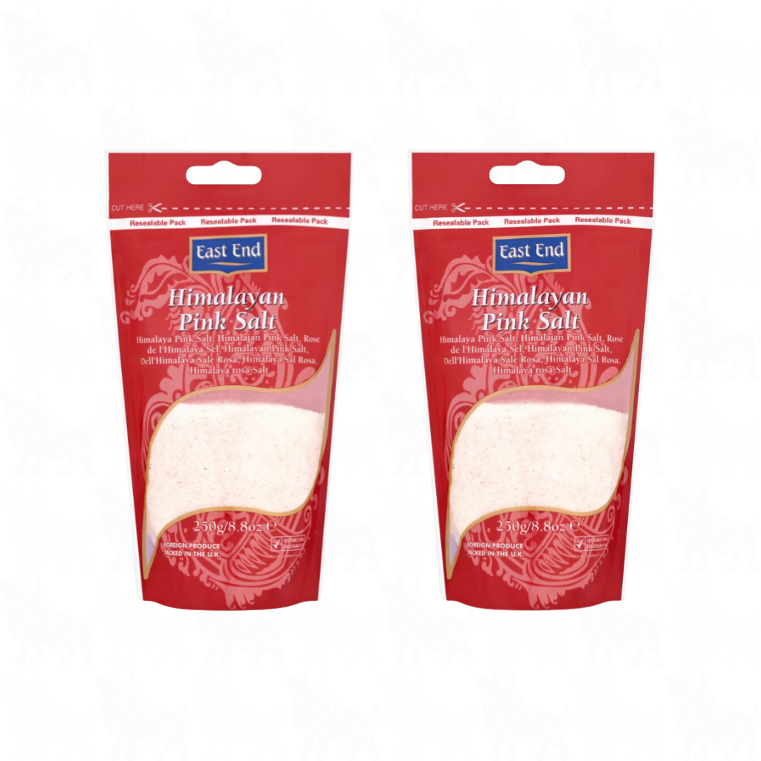 East End Himalayan Pink Salt | 250g | 2 Pack