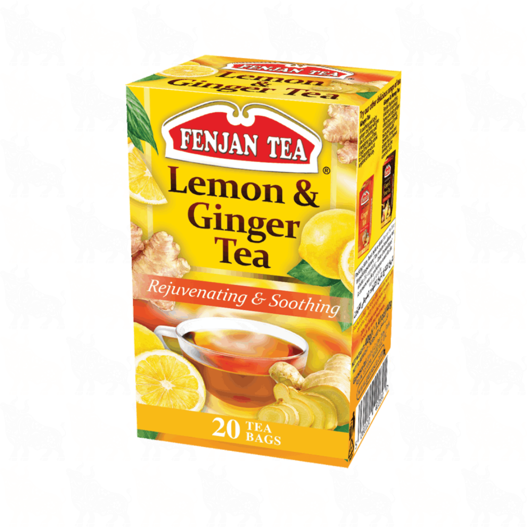 Fenjan Tea Lemon & Ginger Tea | 20 Tea Bags