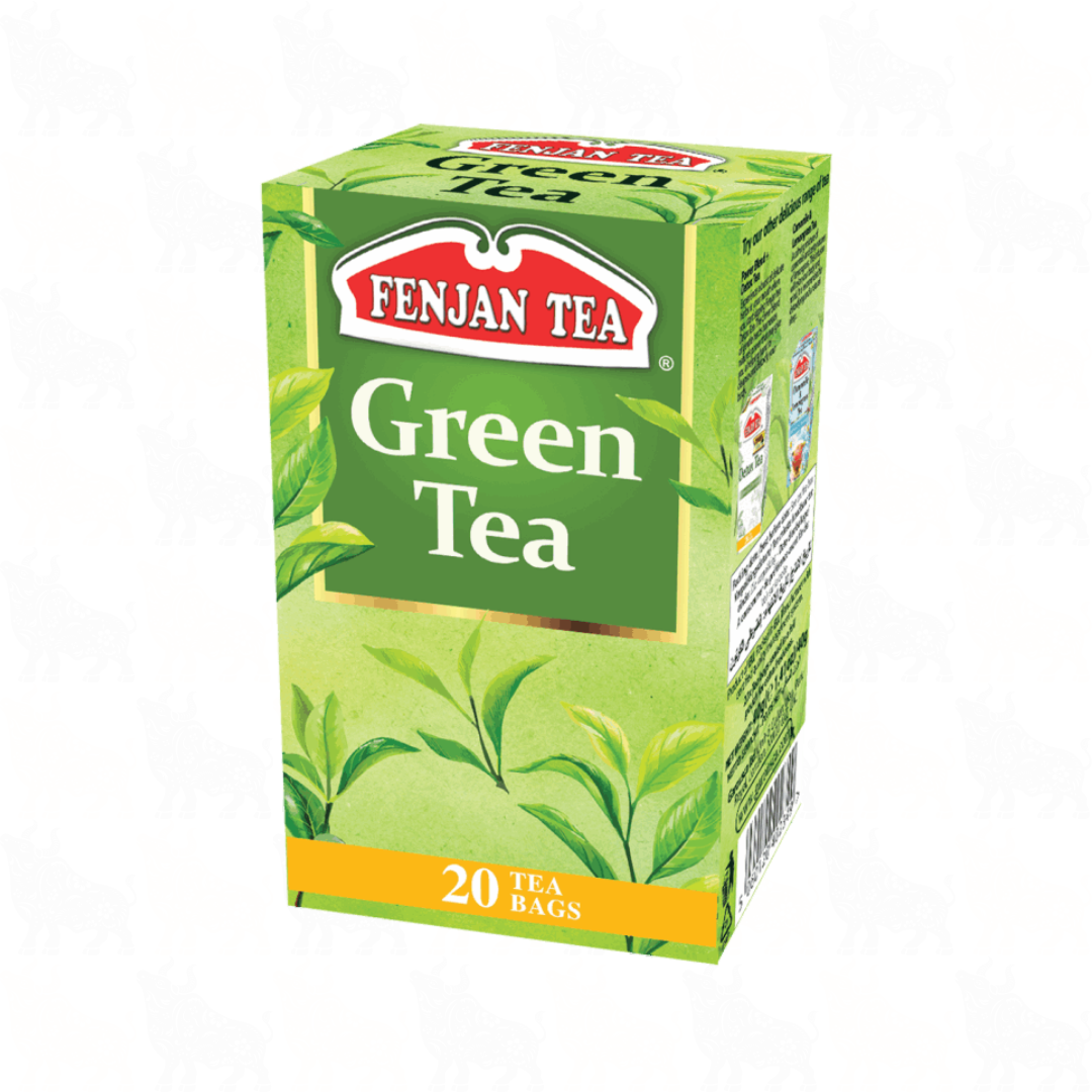 Fenjan Tea Green Tea | 20 Tea Bags | 3 Pack