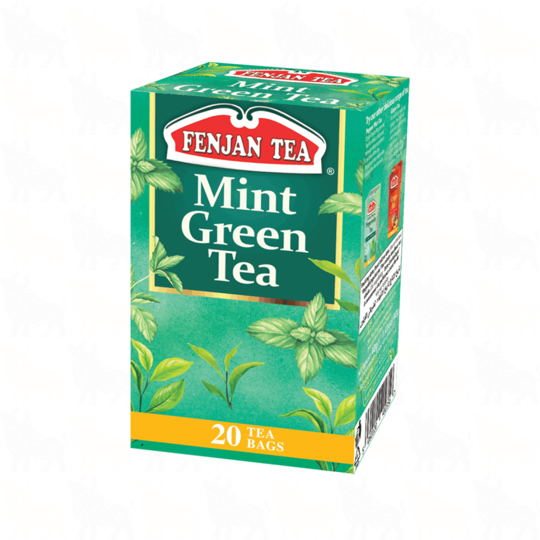 Fenjan Tea Mint Green Tea | 20 Tea Bags