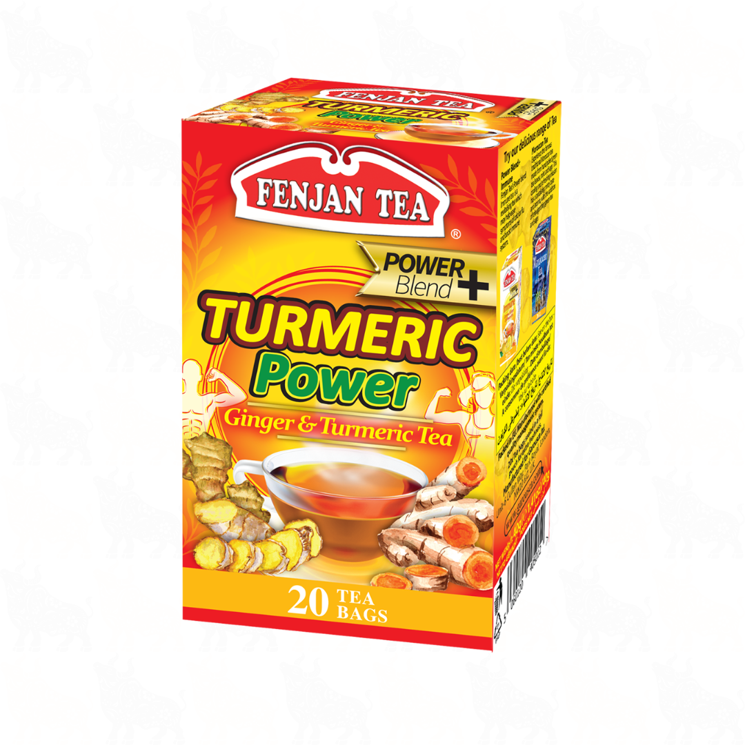 Fenjan Tea Turmeric Power Tea (Power Blend+) | 20 Tea Bags