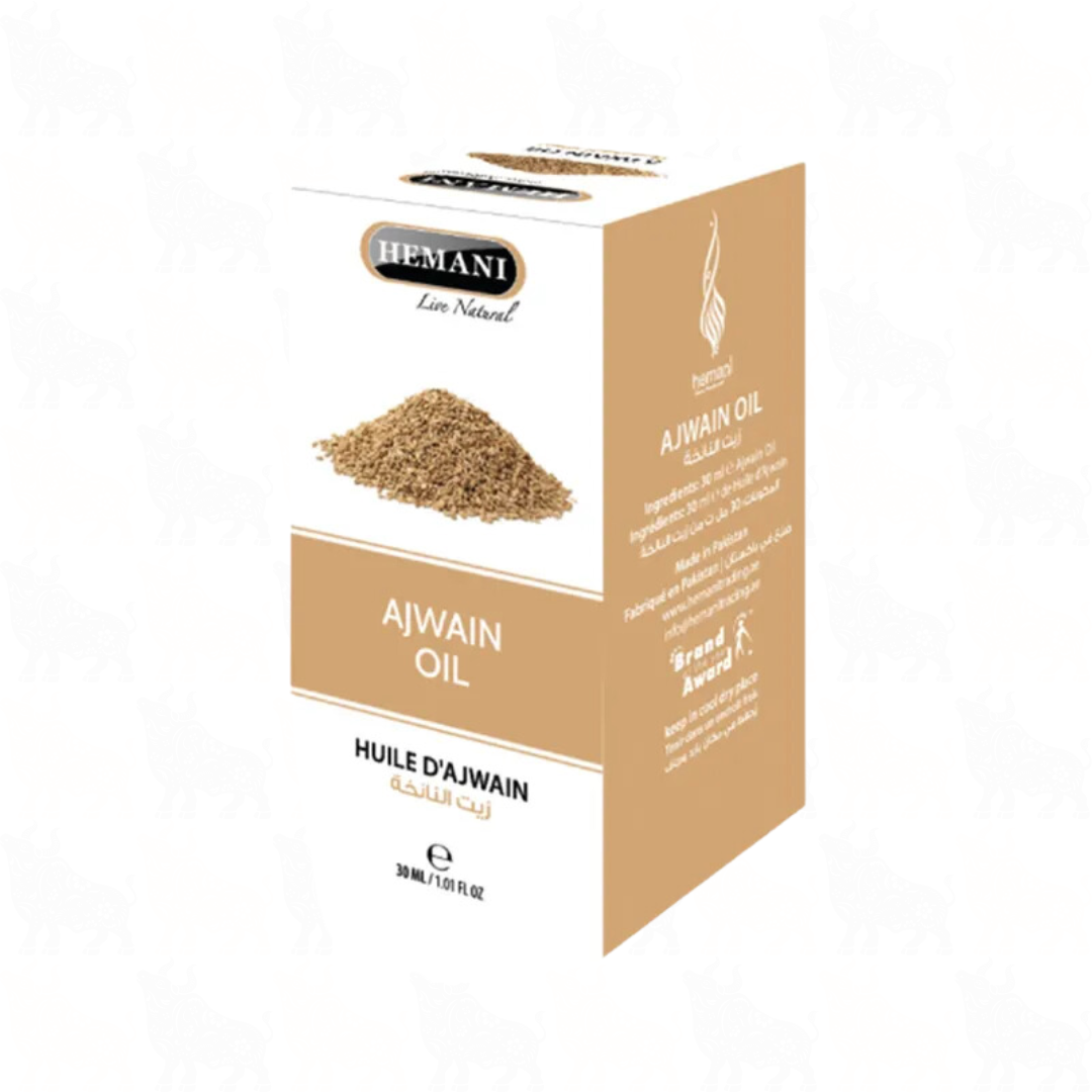 Hemani Ajwain Oil | 30ml | (Huile D'Ajwain)