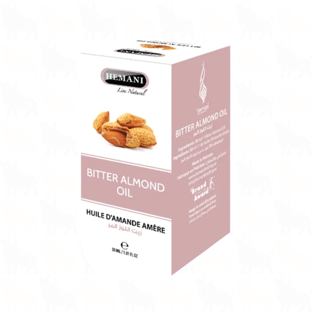 Hemani Bitter Almond Oil | 30ml | (Huile D'Amande Amere)