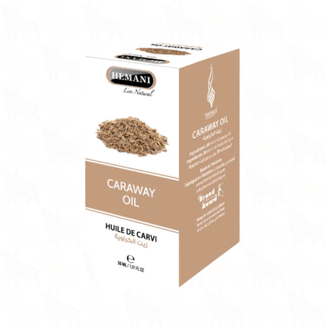 Hemani Caraway Oil | 30ml | (Huile De Carvi)