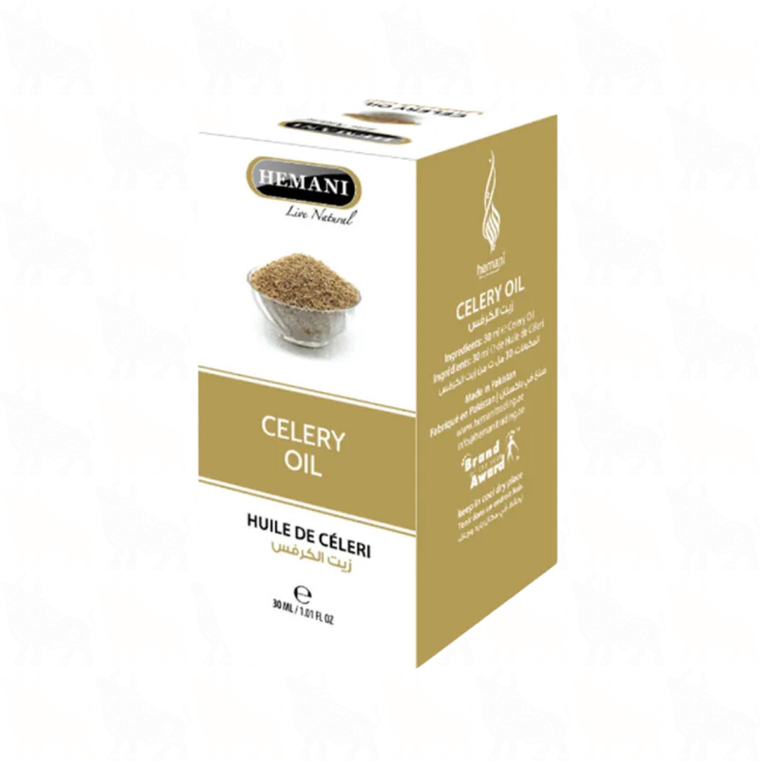 Hemani Celery Oil | 30ml | (Huile De Celeri)
