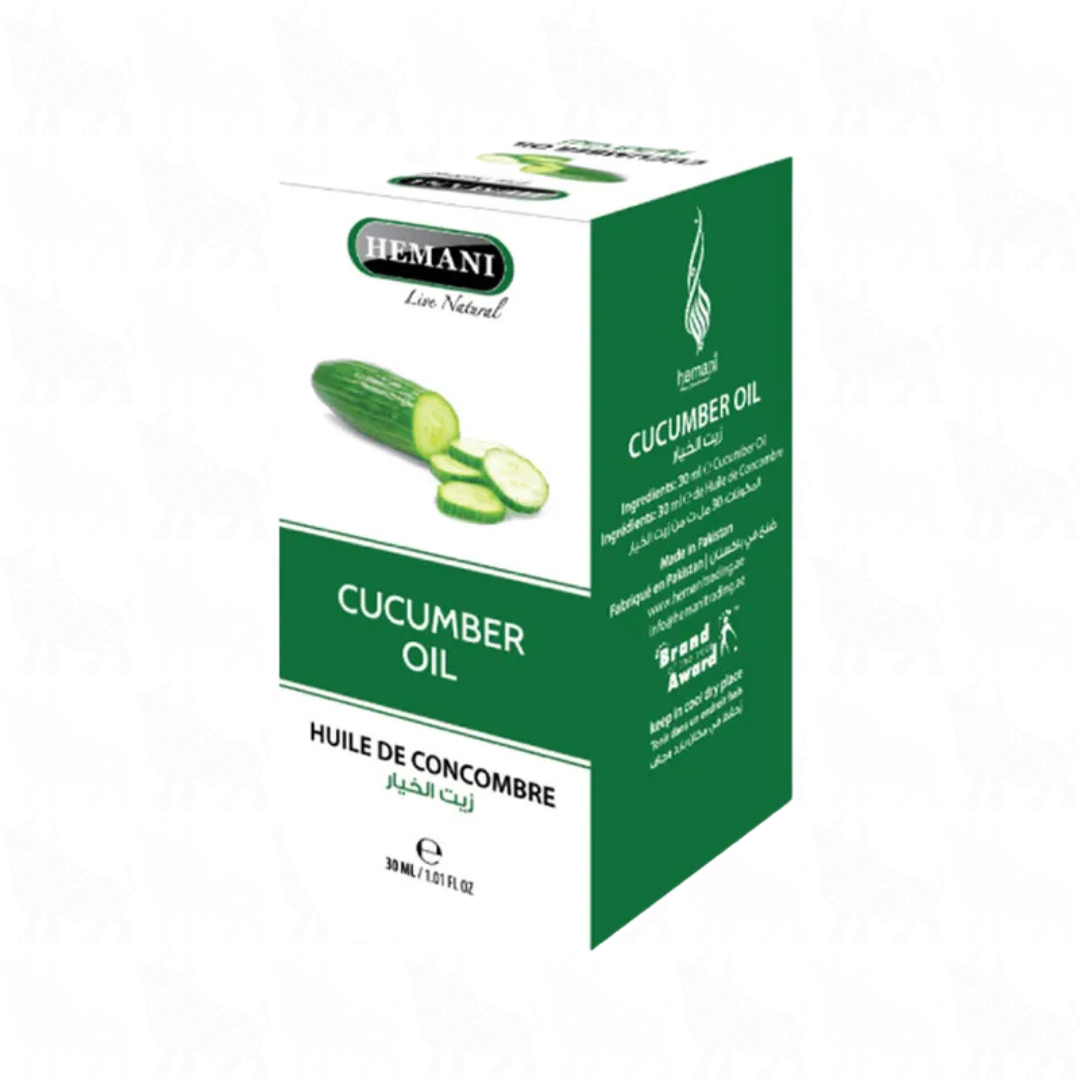 Hemani Cucumber Oil | 30ml | (Huile De Concombre)