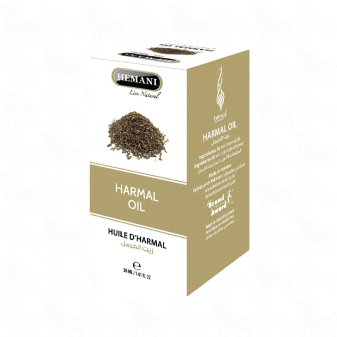 Hemani Harmal Oil | 30ml | (Huile D'Harmal) | 2 Pack
