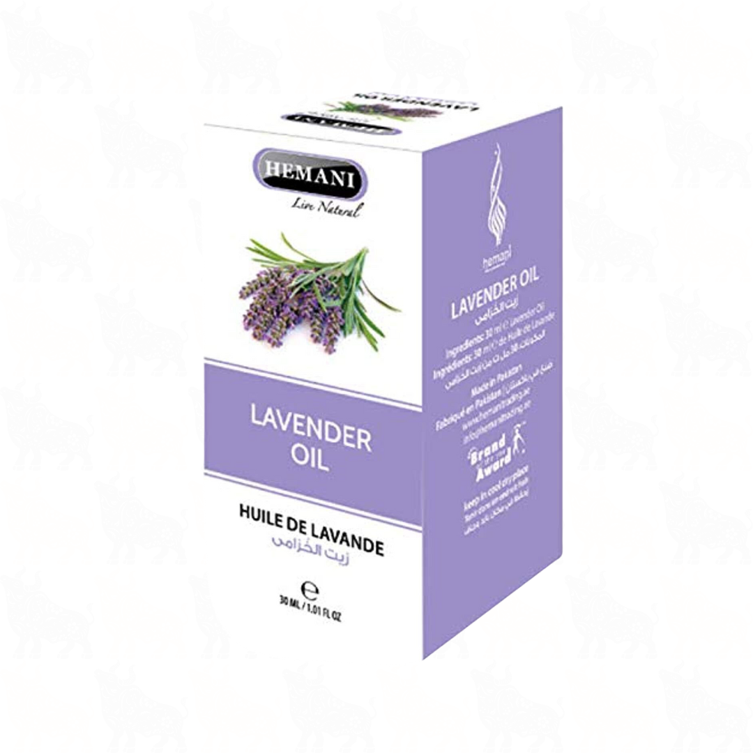 Hemani Lavender Oil | 30ml | (Huile De Lavande)