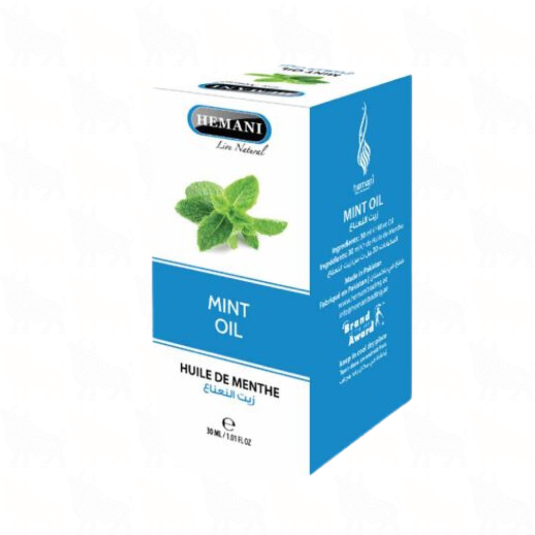 Hemani Mint Oil | 30ml | (Huile De Menthe)