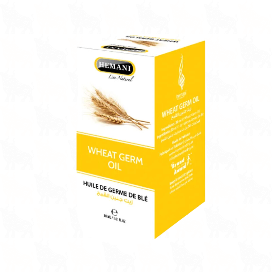 Hemani Wheat Germ Oil | 30ml | (Huile De Germe De Ble) | 2 Pack