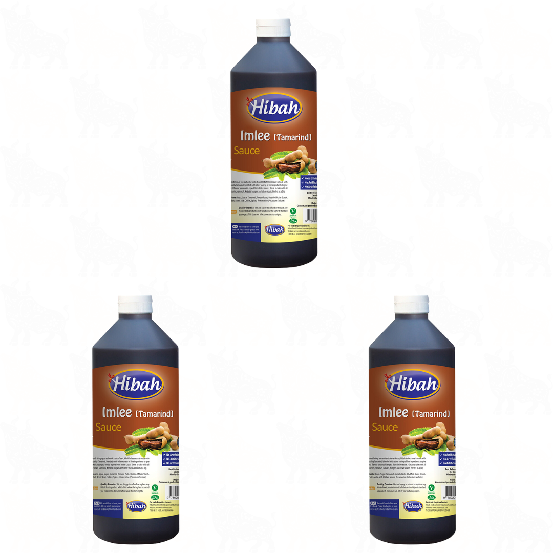 Hibah Imlee (Tamarind) Sauce | 500ml | 3 Pack