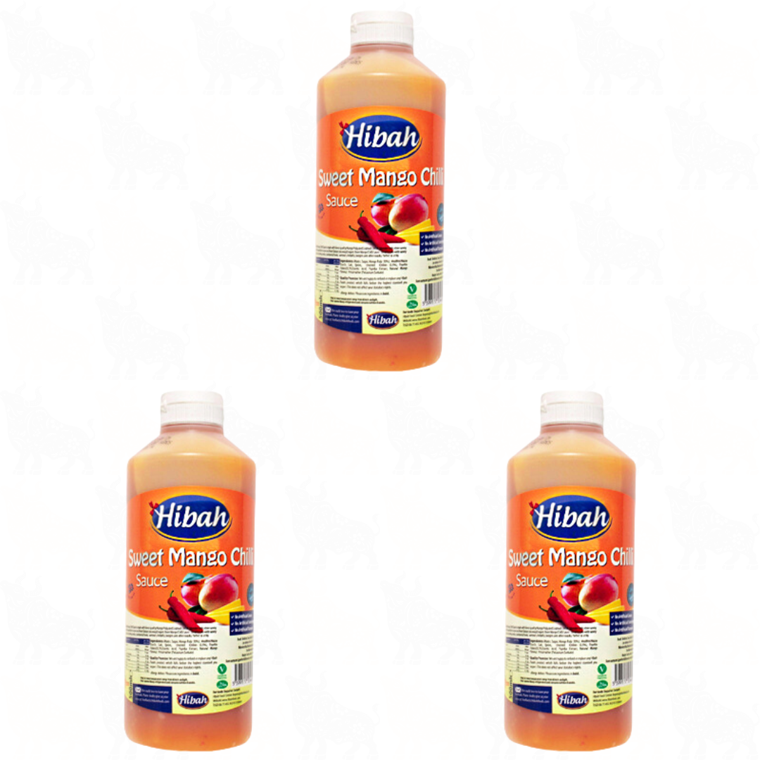 Hibah Sweet Mango Chilli Sauce | 500ml | 3 Pack