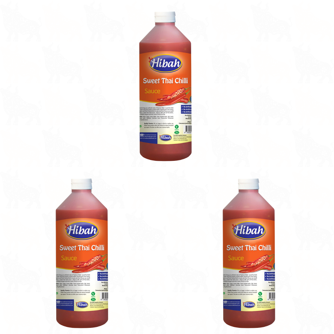 Hibah Sweet Thai Chilli Sauce | 500ml | 3 Pack