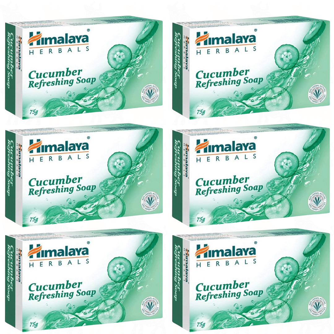 Himalaya Cucumber Refreshing Soap | 75g | 6 Pack
