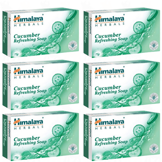 Himalaya Cucumber Refreshing Soap | 75g | 6 Pack
