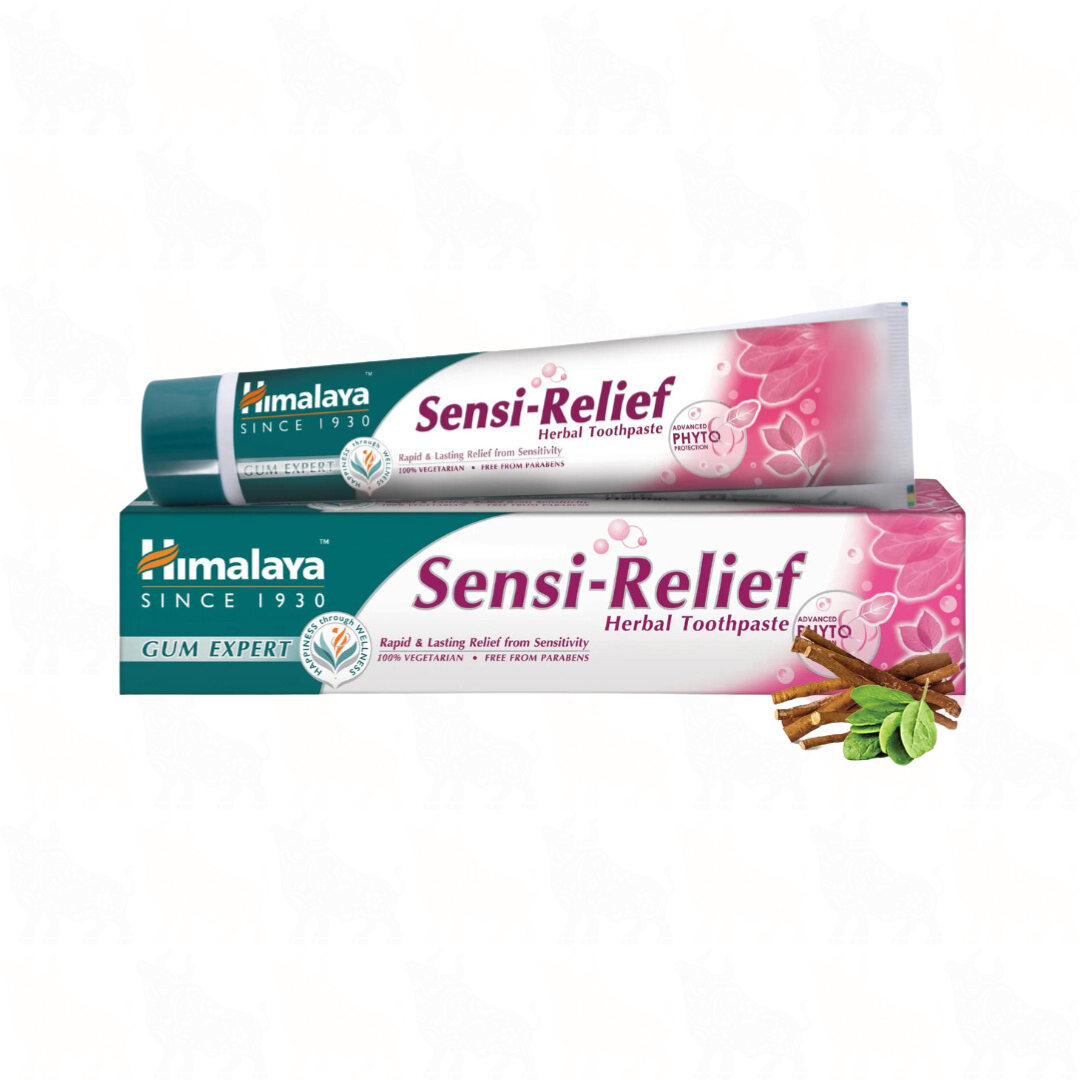 Himalaya Gum Expert Sensi-Relief Herbal Toothpaste | 75ml | 2 Pack