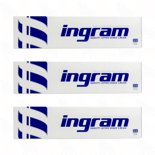 Ingram Quality Lather Shave Cream | 100g | 3 Pack