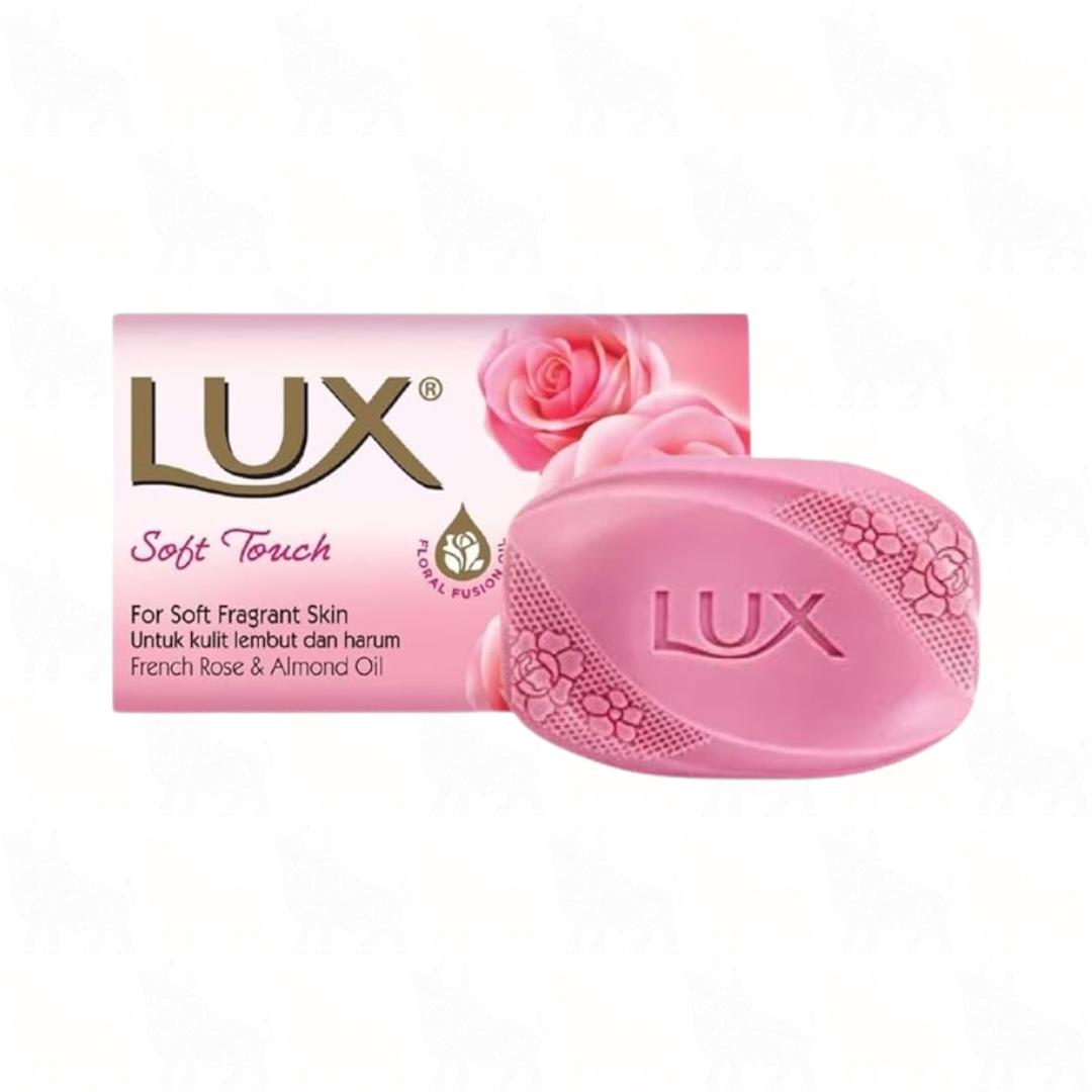 Lux Soft Touch (French Rose & Almond Oil) Bar Soap | 80g