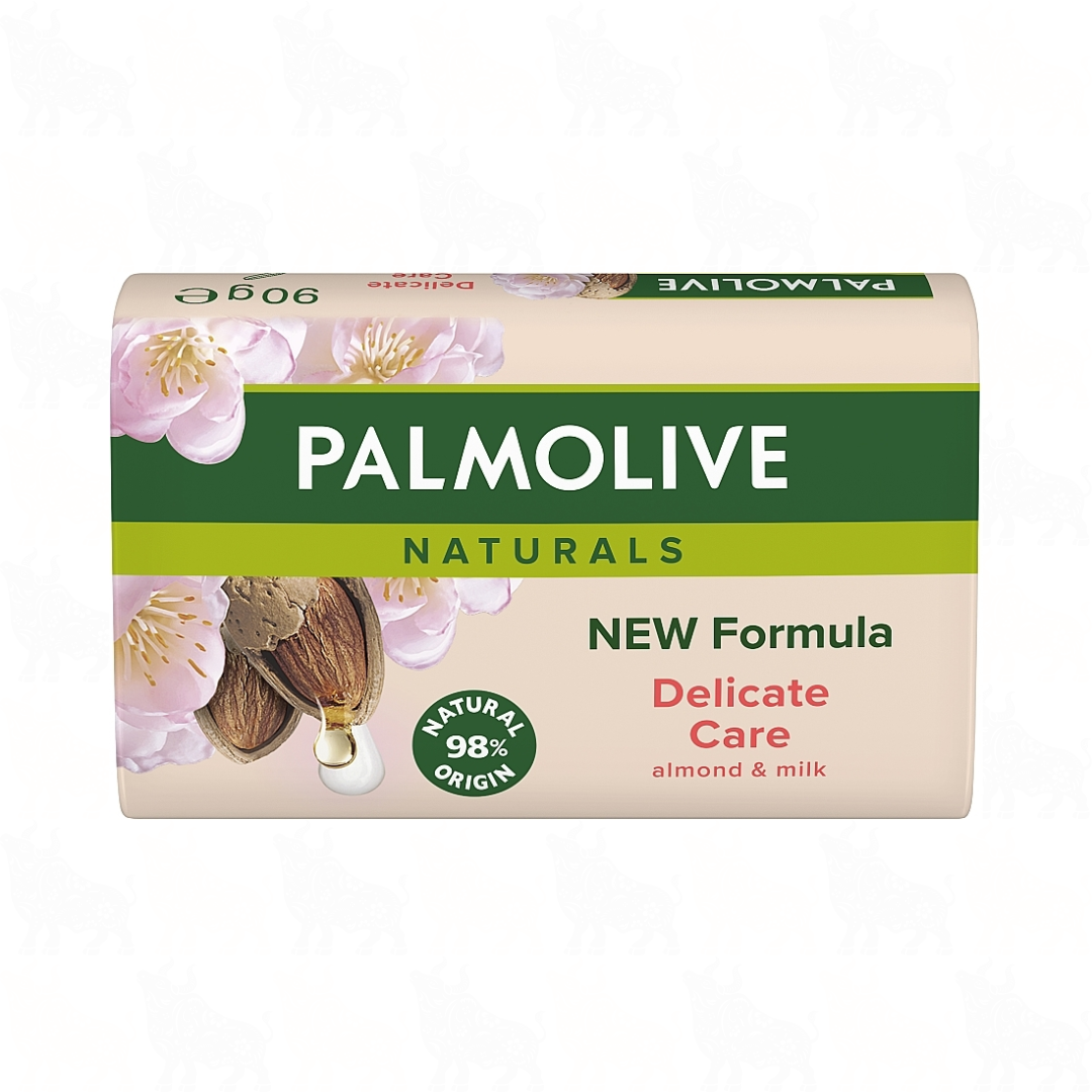 Palmolive Naturals Delicate Care (Almond & Milk) Bar Soap | 90g | 8 Pack